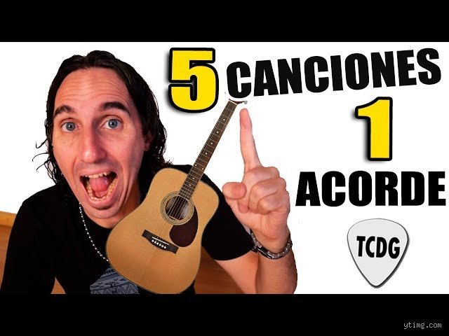 ¿Cuál es la canción más fácil de tocar con acordes de guitarra?