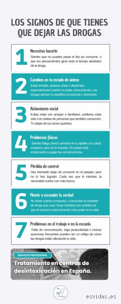 ¿Cuál es la mejor forma de dejar de consumir drogas y recuperar el control total sobre tu propia biología?