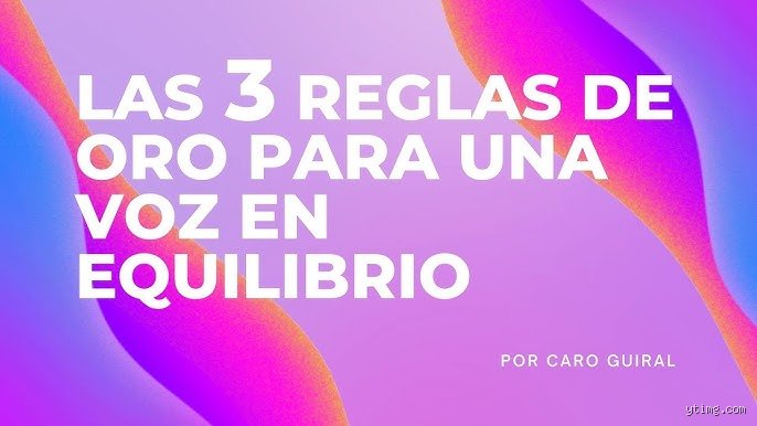 Descubre cuáles son las tres reglas del canto para transformar tu voz y dominar el escenario hoy mismo