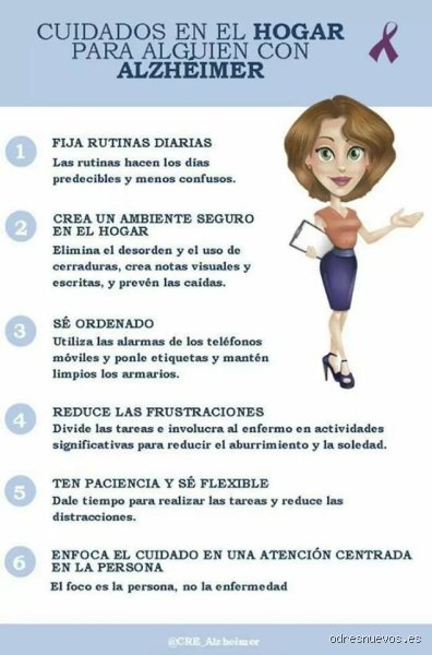 ¿Puede usted cuidar a un paciente con demencia en casa?