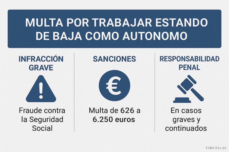 ¿Cuánto es la multa por trabajar sin autónomo? Guía cruda sobre sanciones y el laberinto de la Seguridad Social