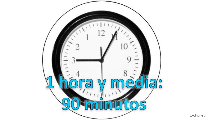 ¿90 minutos es 1 hora y media? Descubre por qué la conversión temporal nos engaña constantemente