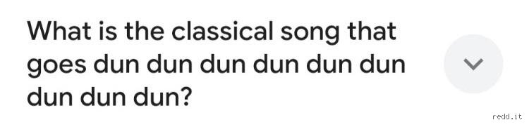 ¿Cuál es la canción clásica que dice dun dun dun dun? El misterio del destino llamando a tu puerta
