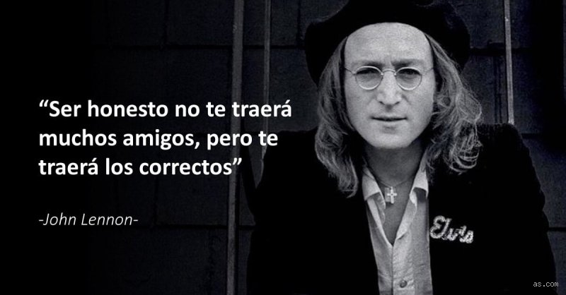 La búsqueda de la verdad tras la lente redonda: ¿Cuál es una frase icónica de John Lennon que definió una era?