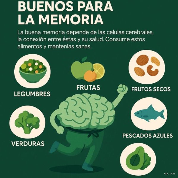 ¿Cuáles son los 5 alimentos que benefician al cerebro?