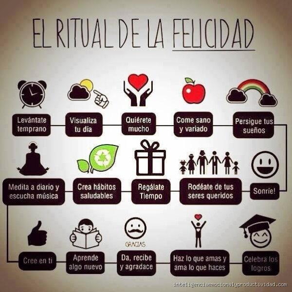 ¿Cuál es el truco para ser feliz?