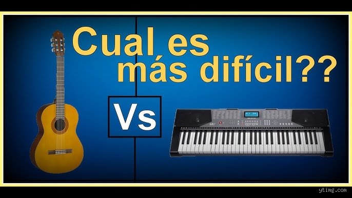 ¿Es más difícil aprender guitarra o piano? La verdadera comparación