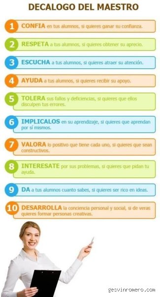 ¿Cuáles son las 10 claves para ser un buen docente en un sistema educativo que parece haber perdido el norte?