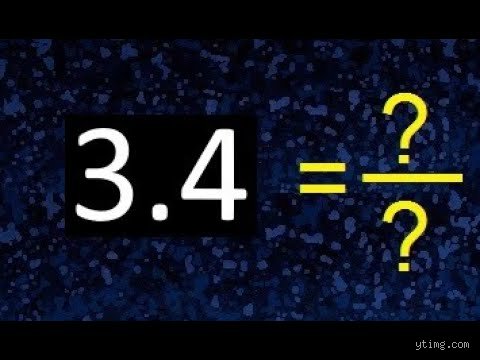 Guía definitiva para entender cómo pasar 3.4 a fracción de forma rápida y profesional
