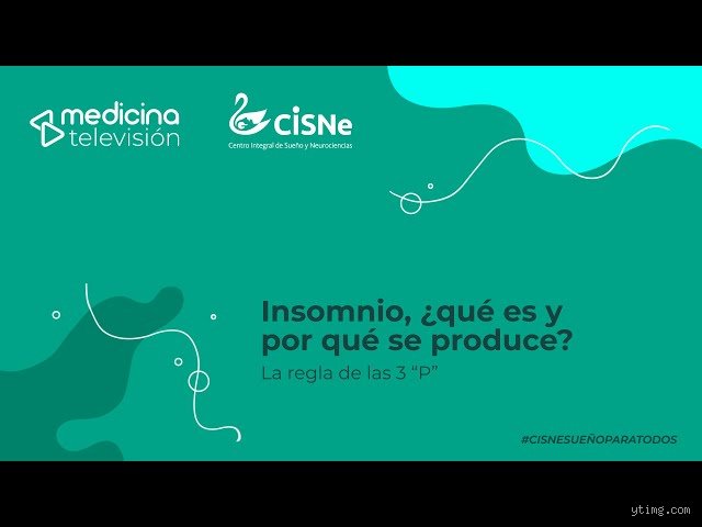 ¿Cuáles son las 3 P del insomnio y por qué entender este modelo es el primer paso para volver a dormir de verdad?