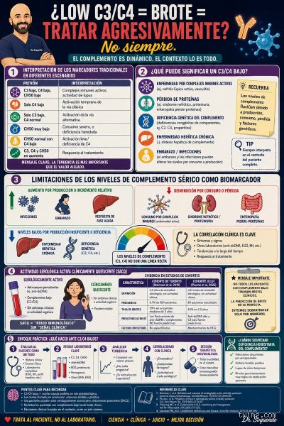 ¿Cuáles son los síntomas de niveles bajos de complemento y por qué ignorarlos puede arruinar tu salud?