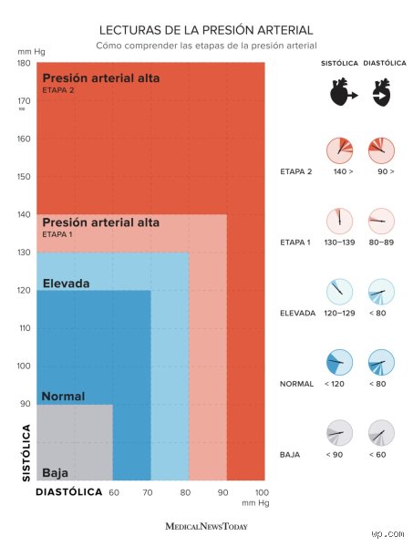 ¿Cuánto es lo máximo que se sube la presión arterial antes de que el cuerpo diga basta?