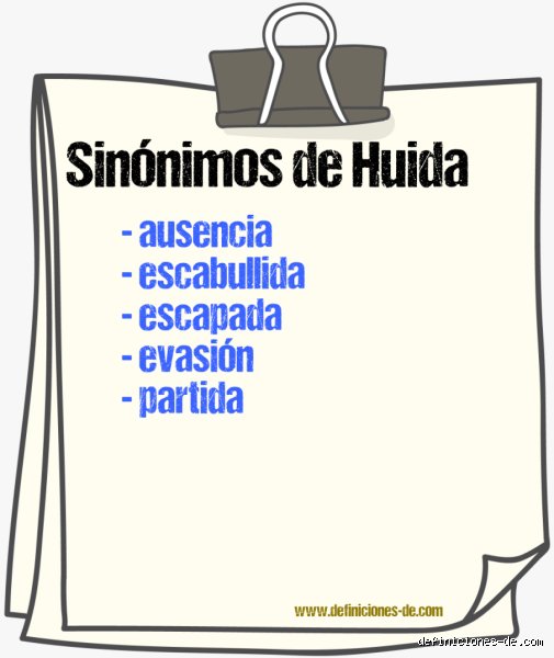¿Huido sinónimo y la trampa semántica de buscar equivalencias perfectas en el idioma español actual