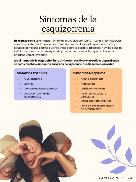 ¿Es posible que los síntomas de la esquizofrenia aparezcan y desaparezcan de forma intermitente en el tiempo?