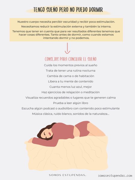 ¿Tengo sueño pero mi mente está activa? La ciencia detrás del insomnio de cabeza acelerada