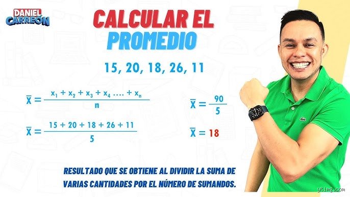 Dominar el cálculo: ¿Cuál es la fórmula para el promedio de la Clase 5 y por qué importa tanto?