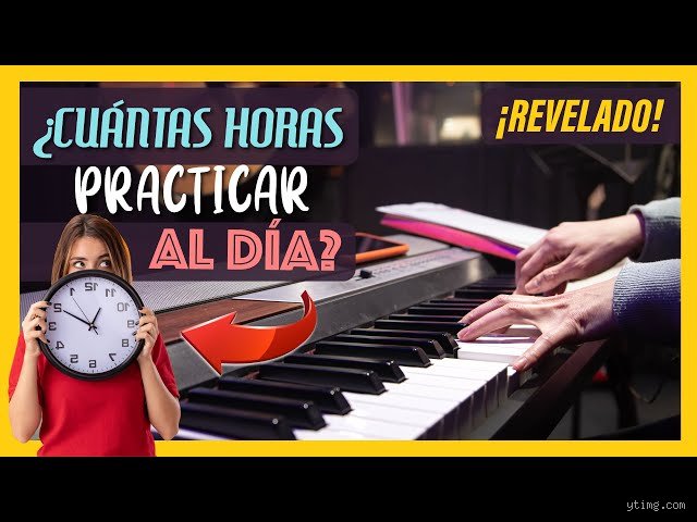 ¿Cuántas horas al día practica un pianista de concierto?