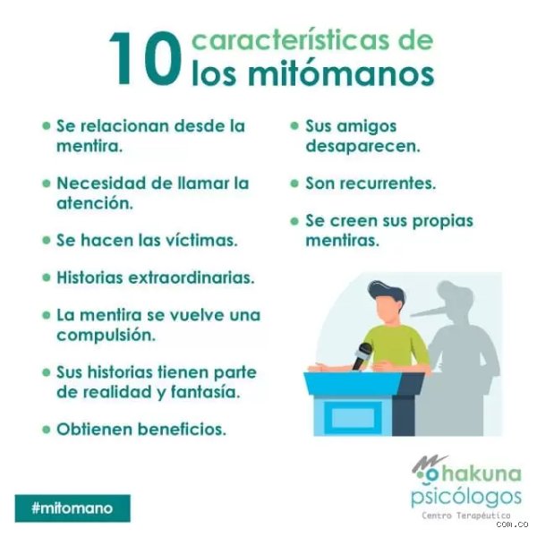 ¿Cuáles son las características de un mitómano y cómo detectar la arquitectura invisible de sus mentiras sistemáticas?
