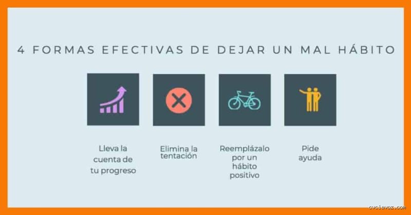 Cómo dejar un mal hábito vicio y no morir en el intento de recuperar el control de tu vida