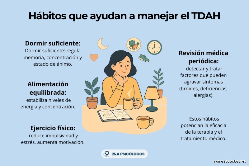 Vivir con el cerebro a mil por hora: los 5 hábitos fundamentales que benefician a las personas con TDAH y por qué la disciplina no es lo que piensas