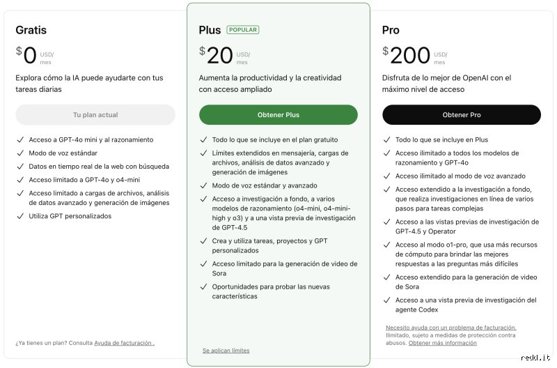¿Diferencias ChatGPT gratis y plus? Guía definitiva para decidir si merece la pena pagar los 20 dólares mensuales