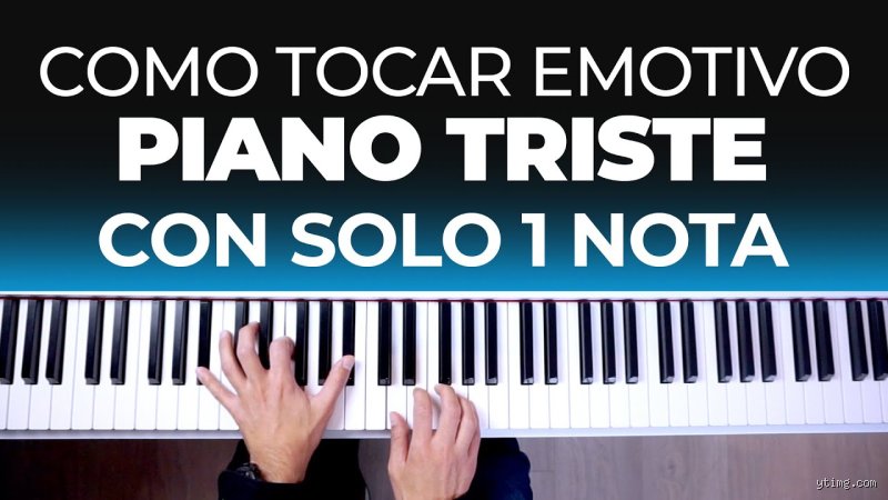 Guía definitiva sobre cómo hacer una melodía triste en piano que realmente logre conmover y erizar la piel