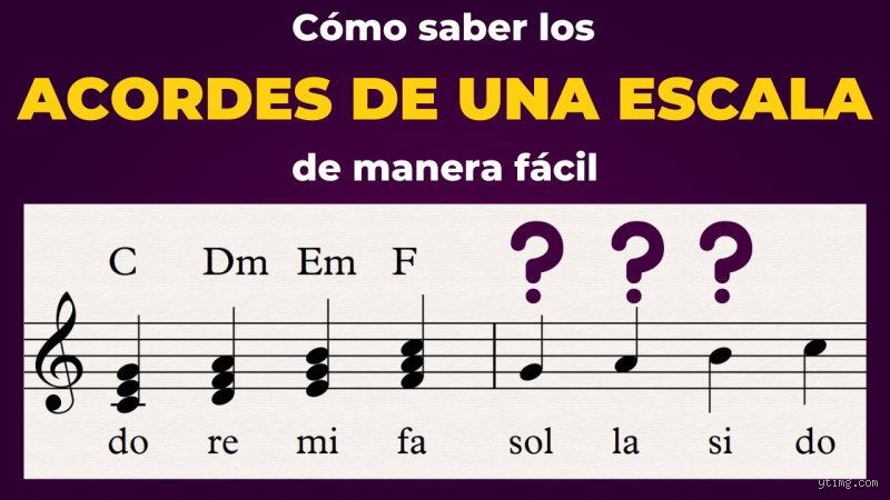 ¿Cómo sacar acordes de una escala? Guía definitiva para dominar la armonía desde cero sin perder la cabeza