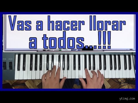 ¿Cuál es la tecla que suena más triste?