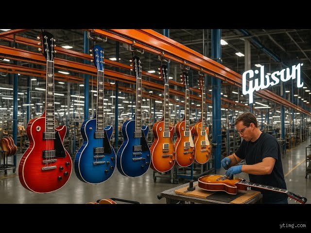 ¿Dónde se fabrica Gibson hoy en día? El mapa definitivo de la producción de las guitarras más icónicas del rock