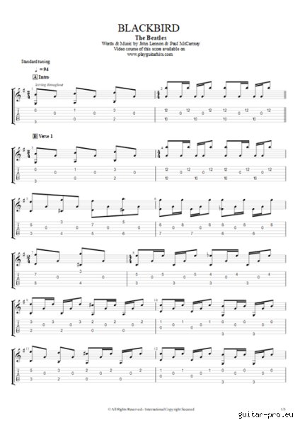 ¿Es Blackbird un riff prohibido?