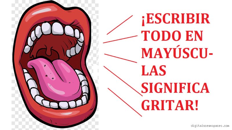 ¿Cómo gritar de forma escrita sin parecer un lunático o un novato en las redes sociales?