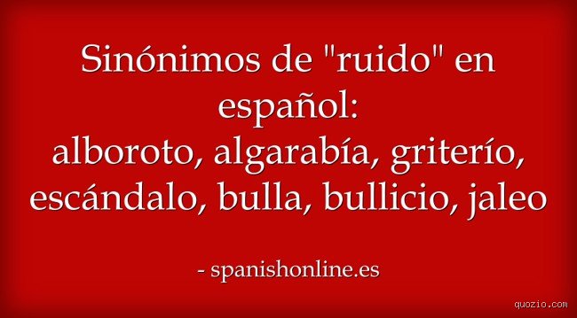 ¿Jaleo alboroto sinónimo? La verdad que la RAE no te cuenta en el diccionario