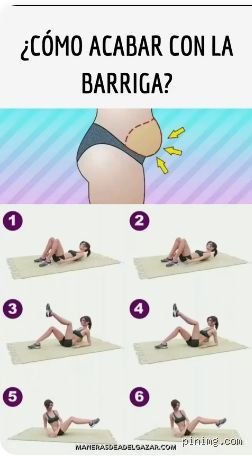 ¿Cuáles son los 4 ejercicios para perder grasa abdominal que realmente funcionan sin perder el tiempo en el gimnasio?