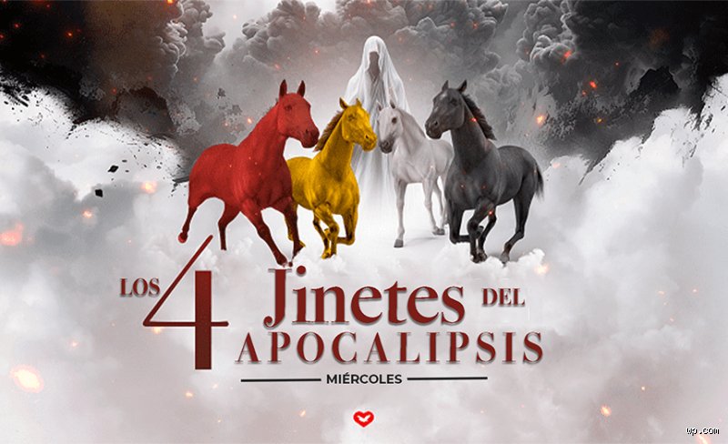 Descifrando el enigma de los 4 jinetes oscuros del Apocalipsis y su peso en la historia universal