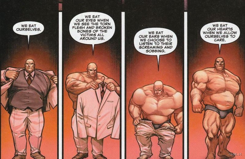 ¿Es posible que Kingpin sea 98% músculo? Desmontando el mito anatómico del señor del crimen de Marvel
