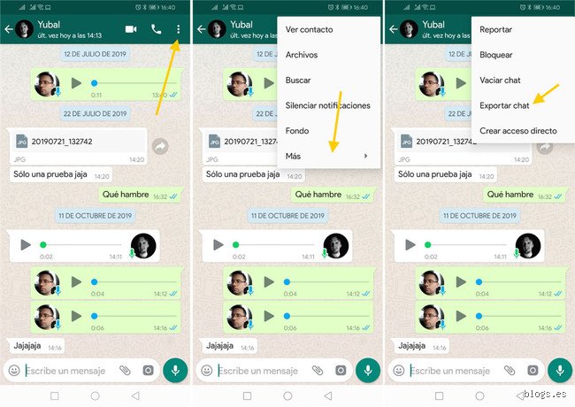 La guía definitiva para exportar un chat completo de WhatsApp sin perder un solo mensaje en el intento