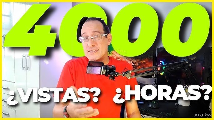 ¿Cuántas vistas necesita un video para monetizar en las plataformas de creadores actuales?