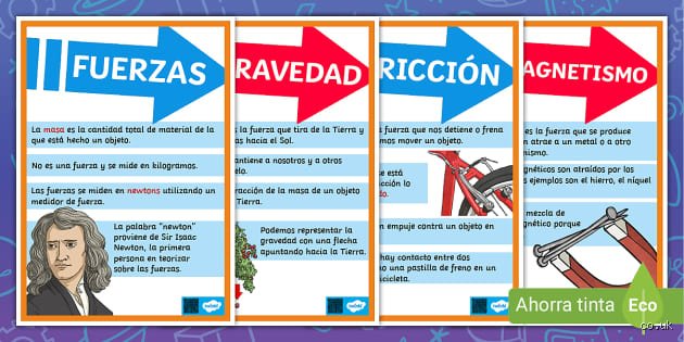 ¿Cuáles son los tipos de fuerza que existen en la física moderna y cómo actúan?
