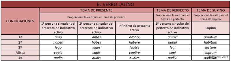 Guia definitiva para dominar cuales son las 4 conjugaciones del latin desde cero absoluto