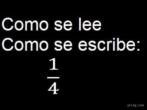 ¿A 1/4 se le llama cuarto? Un viaje por la anatomía del fraccionamiento numérico y sus secretos