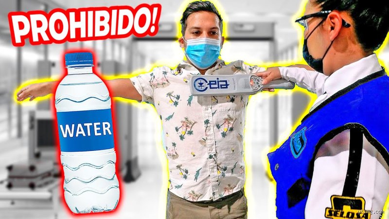 ¿Cómo llevar agua en avión? Todo lo que necesitas saber para viajar sin problemas