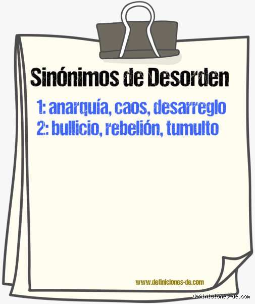 ¿Cómo reemplazar la palabra desorden? Descubre las mejores alternativas según el contexto lingüístico