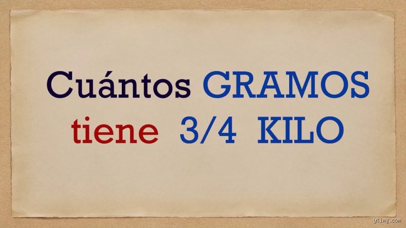 La guía definitiva para entender cuánto es 3/4 en kilogramos y por qué fallamos al calcularlo