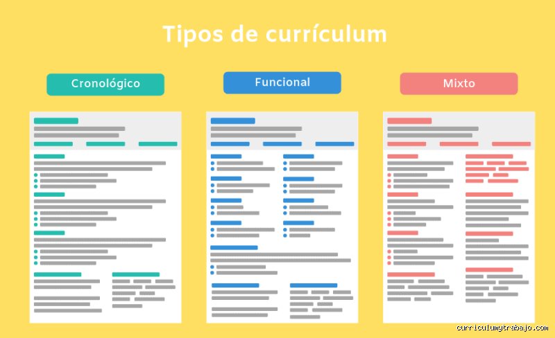 ¿Cuántos y cuáles tipos de currículums existen en la actualidad para destacar en un mercado laboral saturado?