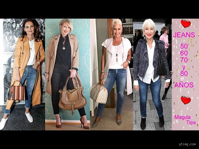 ¿Debería una mujer de 80 años usar jeans? El arte de desafiar los estigmas generacionales con estilo y comodidad