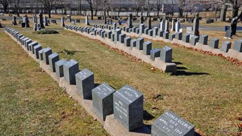 ¿Dónde están enterrados los fallecidos del Titanic?