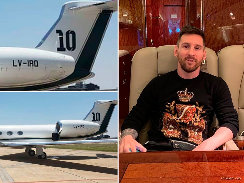 ¿Messi tiene avión privado? La verdad detrás del lujoso Gulfstream V que surca los cielos del mundo