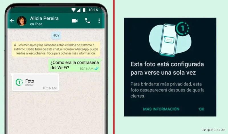 ¿Es posible hacer una captura de pantalla de una foto de WhatsApp que solo se ve una vez y cuáles son los riesgos actuales?