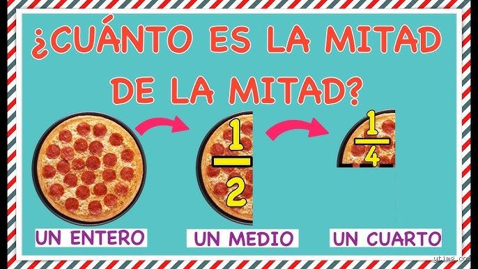 ¿Un cuarto es lo mismo que la mitad? Una disección profunda sobre por qué estas magnitudes jamás serán iguales