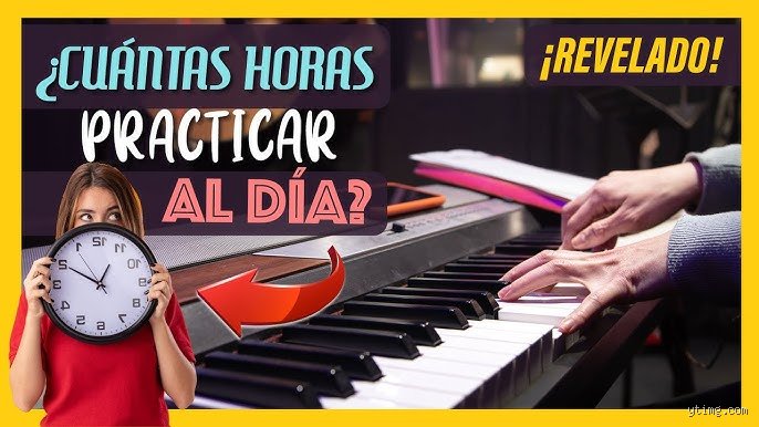 ¿Una hora de piano al día es suficiente?